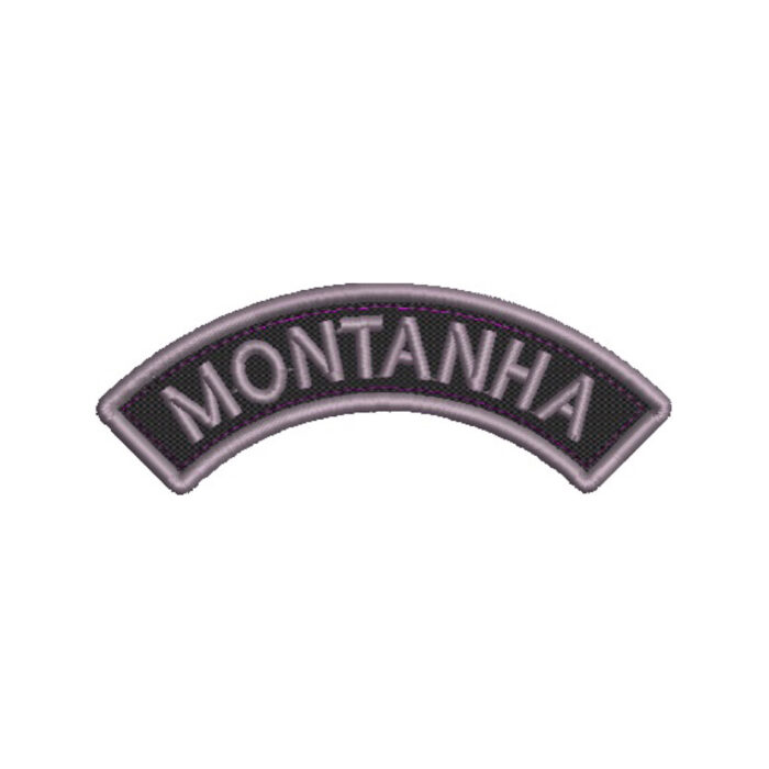M0075-005 Tarja Montanha Patch Bordado 12x4,4cm - Imagem 5