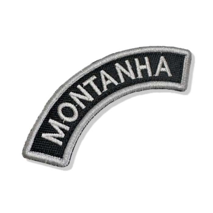 M0075-005 Tarja Montanha Patch Bordado 12x4,4cm - Imagem 2