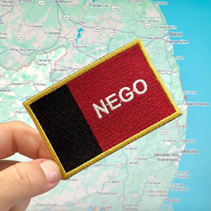 BE0133-075A Bandeira Paraíba Patch Bordado 7,5x5,0cm - Imagem 3