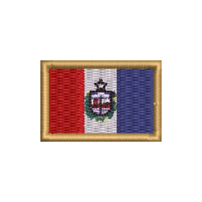 BE0398-031 Bandeira Alagoas Patch Bordado 3,8x2,5cm - Imagem 9