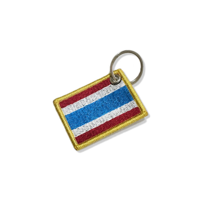 BP0206-011 Bandeira Tailândia Patch Bordado 5,7x3,8cm - Imagem 7