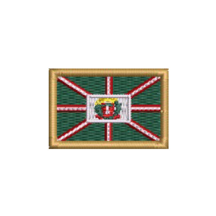 BC0001-031 Bandeira Curitiba Patch Bordado 3,8x2,5cm - Imagem 9