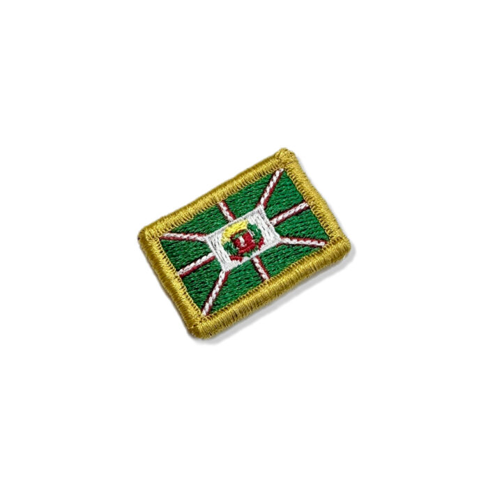 BC0001-031 Bandeira Curitiba Patch Bordado 3,8x2,5cm - Imagem 4