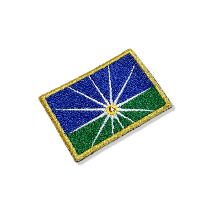 BC0011-011 Bandeira Uberlândia MG Patch Bordado 5,7x3,8cm