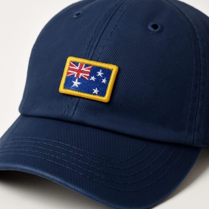BP0007-031 Bandeira Austrália Patch Bordado 3,8x2,5cm - Imagem 5
