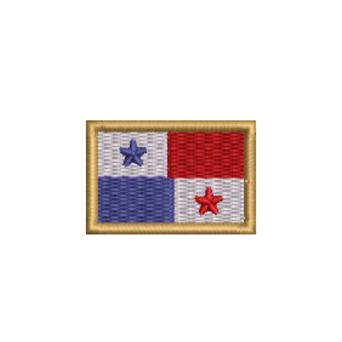 BP0102-031 Bandeira Panamá Patch Bordado 3,8x2,5cm - Imagem 9