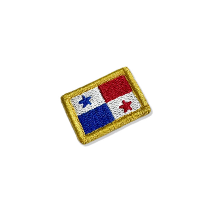BP0102-031 Bandeira Panamá Patch Bordado 3,8x2,5cm - Imagem 4