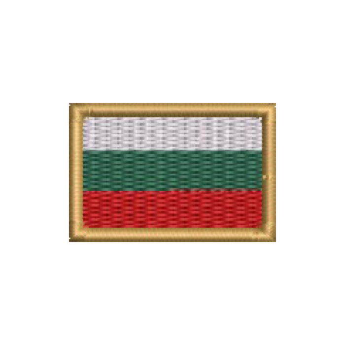 BP0204-031 Bandeira Bulgaria Patch Bordado 3,8x2,5cm - Imagem 9