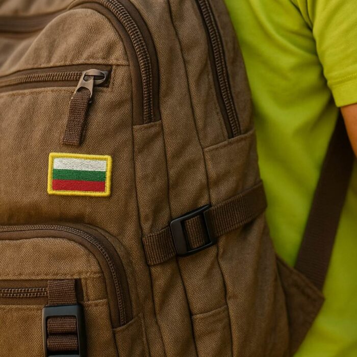 BP0204-031 Bandeira Bulgaria Patch Bordado 3,8x2,5cm - Imagem 6