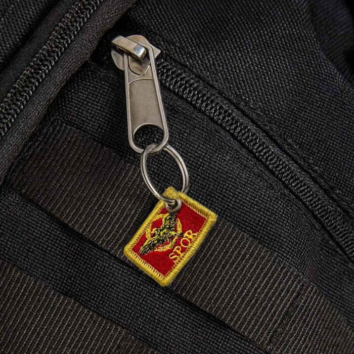 BP0234-031 Bandeira Império Romano Patch Bordado 3,8x2,5cm - Imagem 8