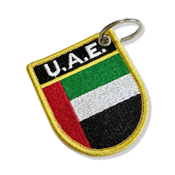 BP0210E-011 Bandeira U.A.E. Patch Bordado 5,7x6,8cm - Imagem 7
