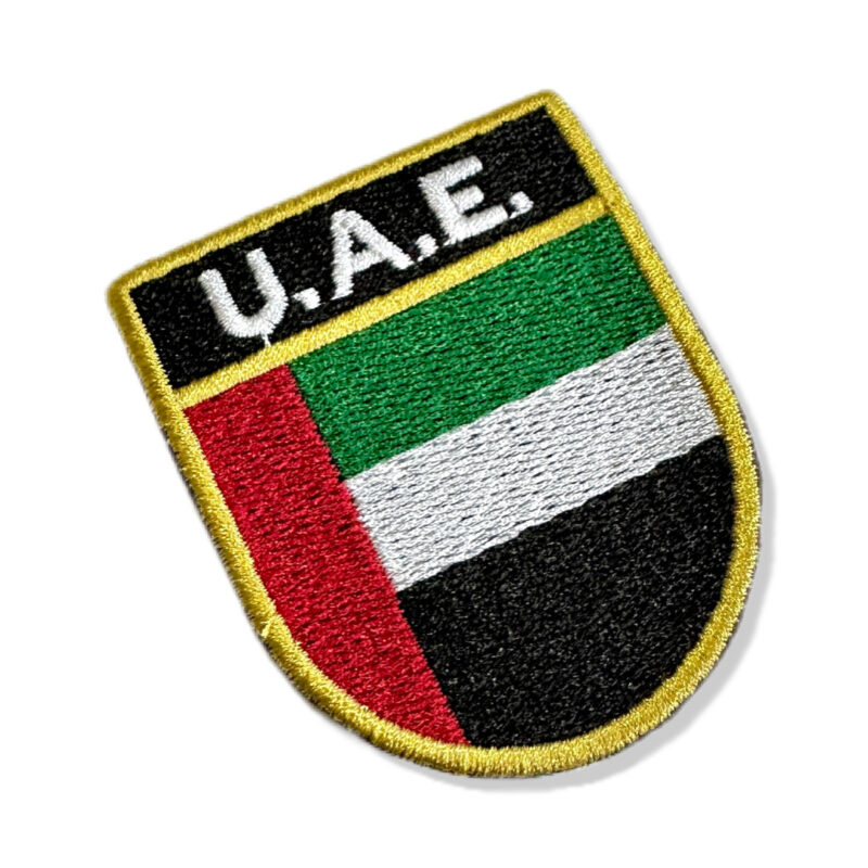 BP0210E-011 Bandeira U.A.E. Patch Bordado 5,7x6,8cm