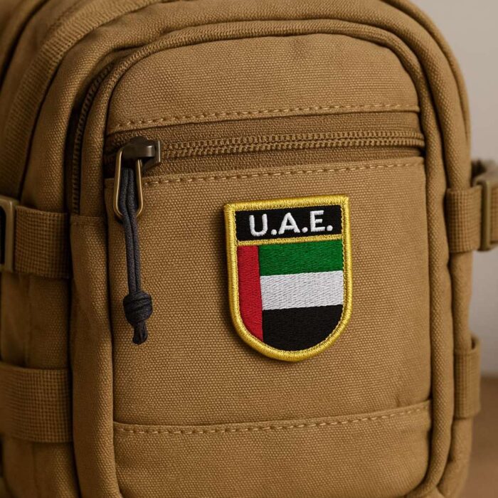 BP0210E-011 Bandeira U.A.E. Patch Bordado 5,7x6,8cm - Imagem 6