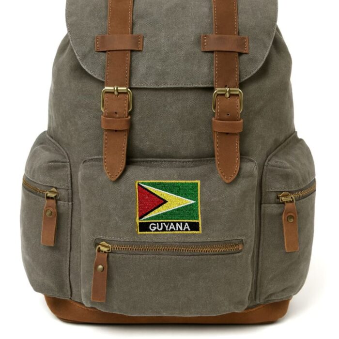 BP0224N-011 Bandeira Guiana Patch Bordado 5,7×4,8 cm - Imagem 6