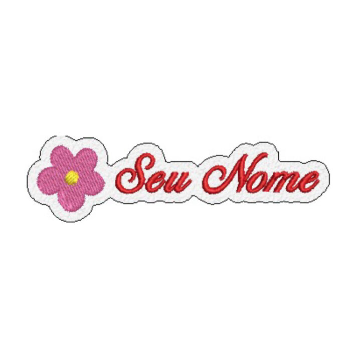V0040-001 Nome Personalizado Patch Bordado Termo Adesivo - Imagem 3