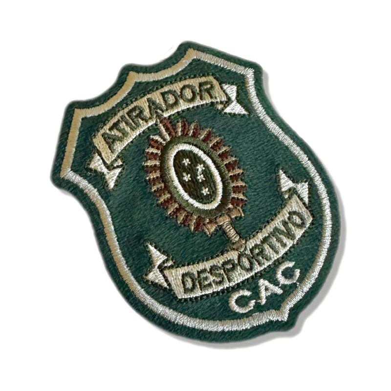 M0215-068C Atirador Desportivo CAC Patch Bordado 7x9cm