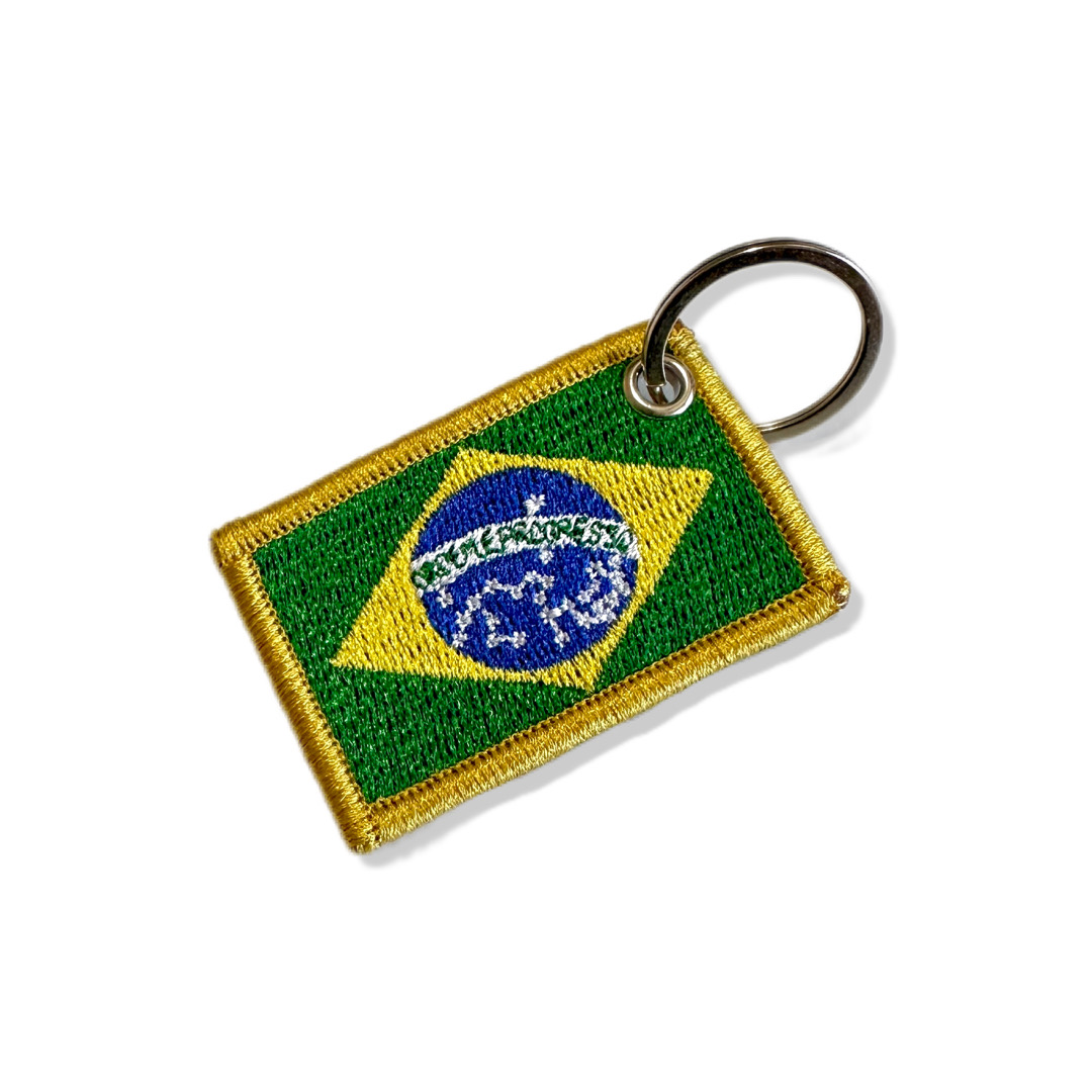 BP0403-011 Bandeira Brasil Patch Bordado 5,7x3,8cm - Imagem 10