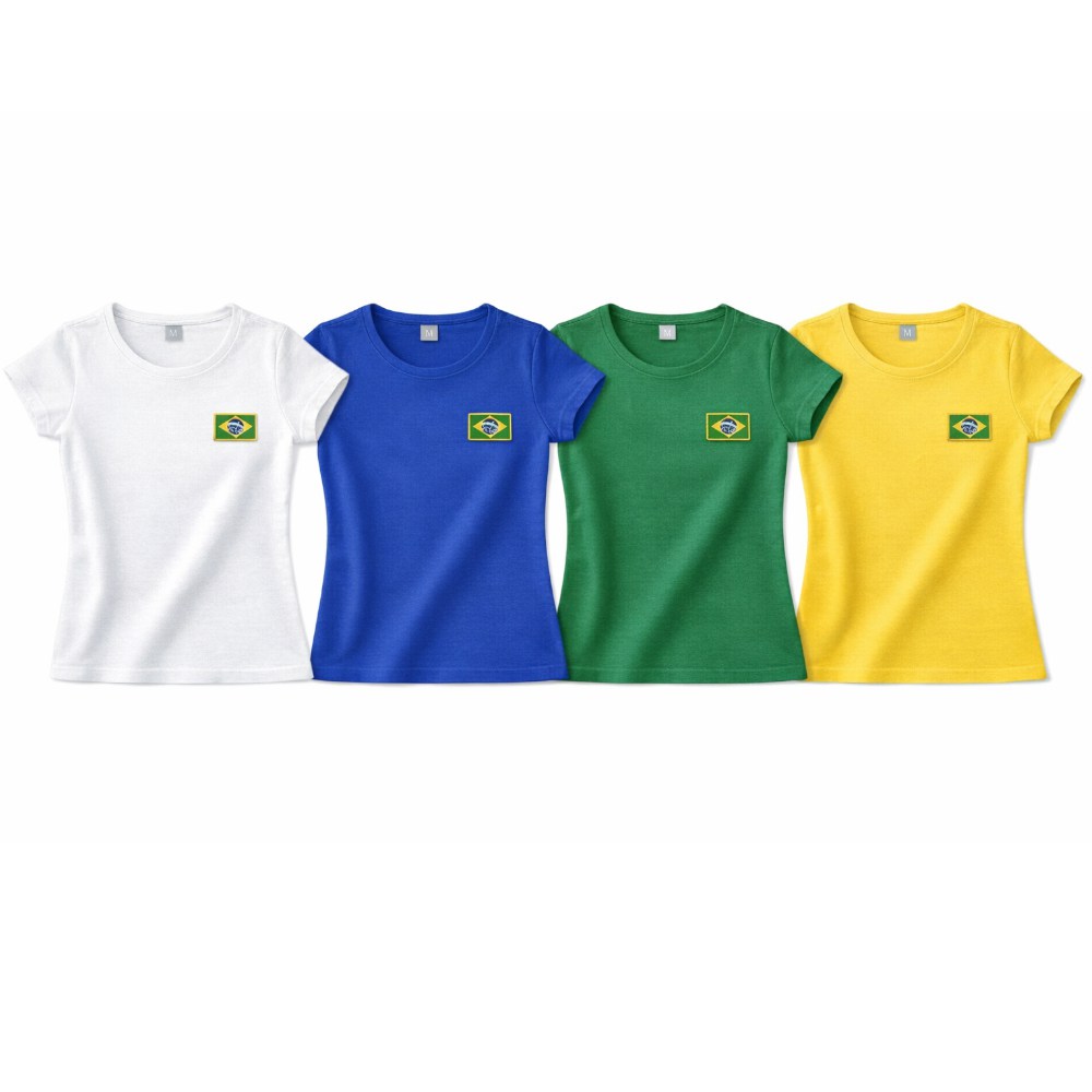 BP0403-011 Bandeira Brasil Patch Bordado 5,7x3,8cm - Imagem 6