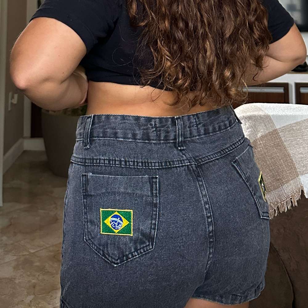 BP0403-011 Bandeira Brasil Patch Bordado 5,7x3,8cm - Imagem 8