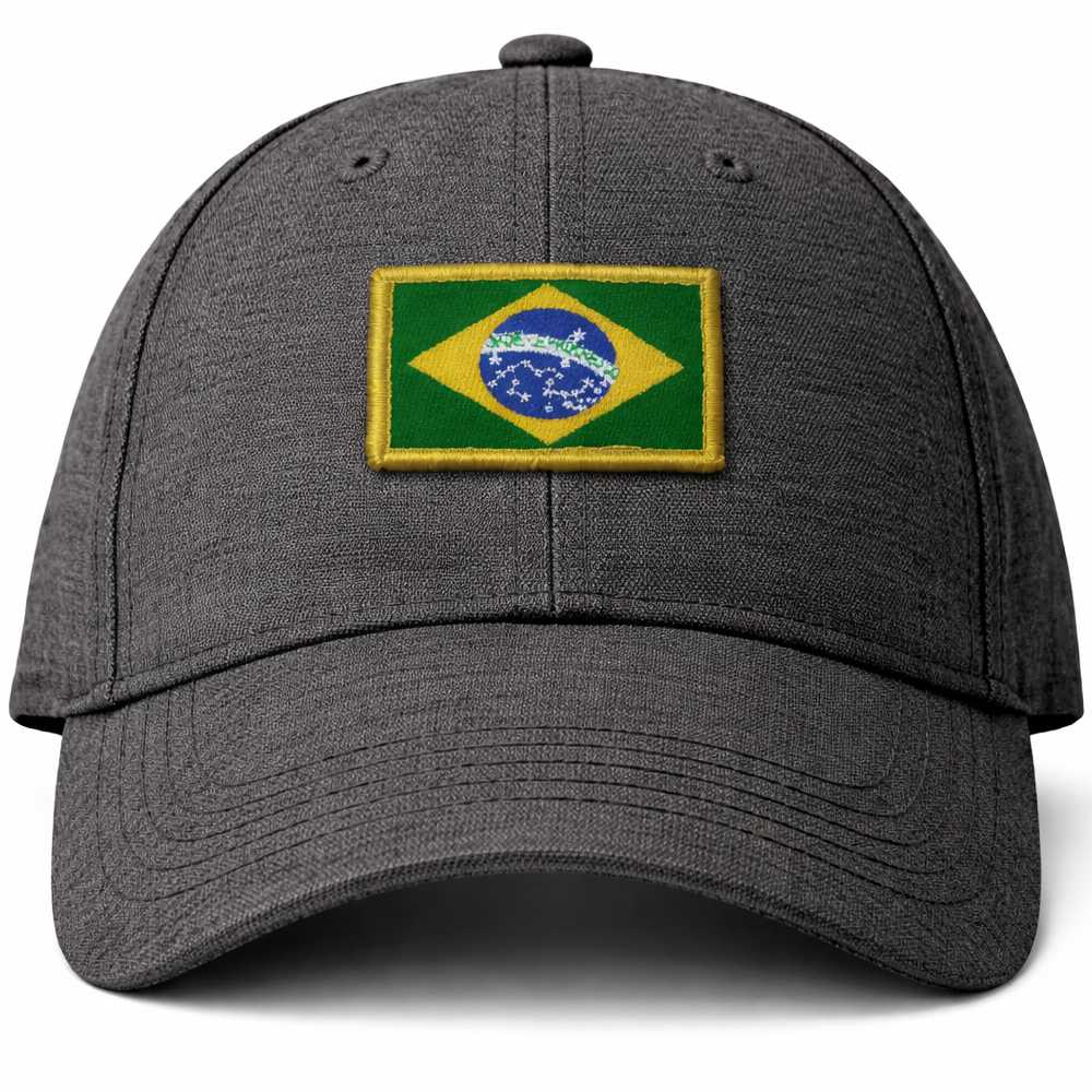 BP0403-011 Bandeira Brasil Patch Bordado 5,7x3,8cm - Imagem 4