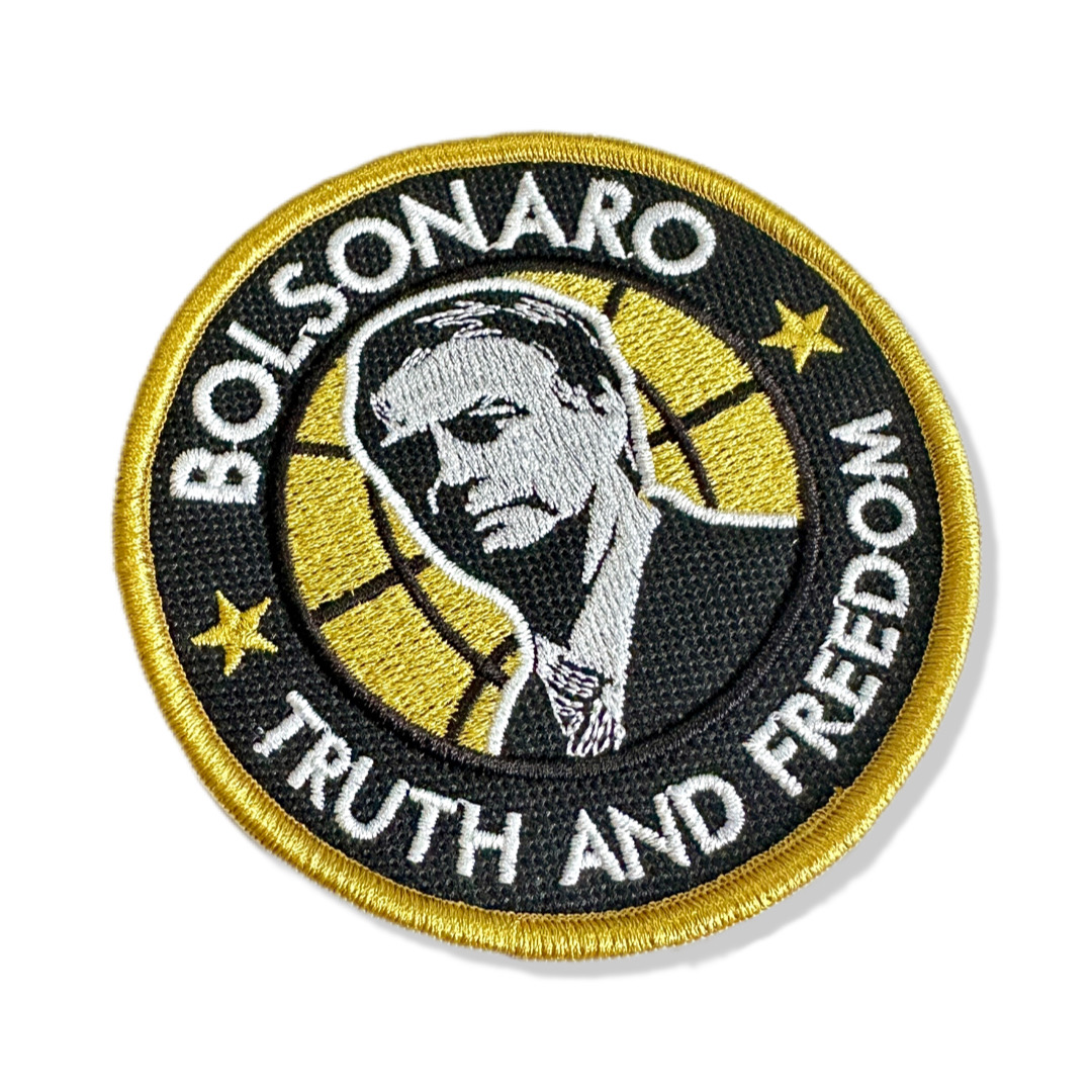 DGV002-01 Truth and Freedom Direita Patriota Patch Bordado 9,1x9,1cm - Imagem 4