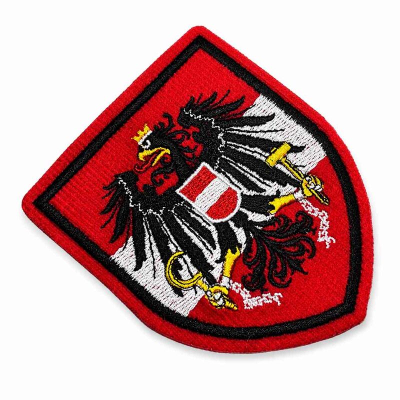 TIAT001T 01 Austria patch bordado passar a ferro ou costura