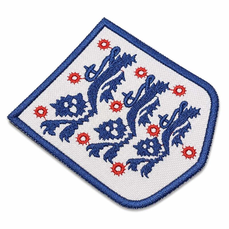 Tiuk009T Seleção Inglaterra 1966 Copa Patch Bordado 8,6x10 Cm