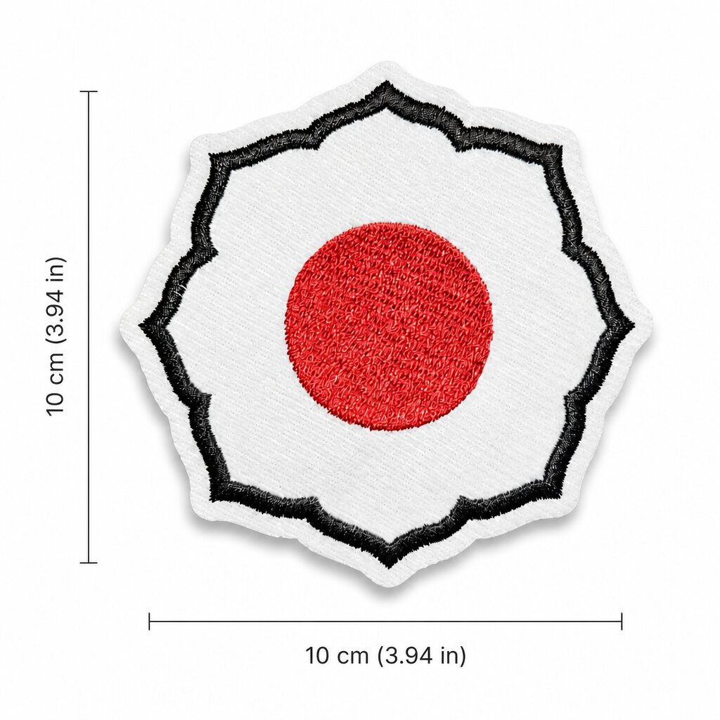 ATM220T01 Judô Kodokan Patch Bordado 10x10cm - Imagem 4