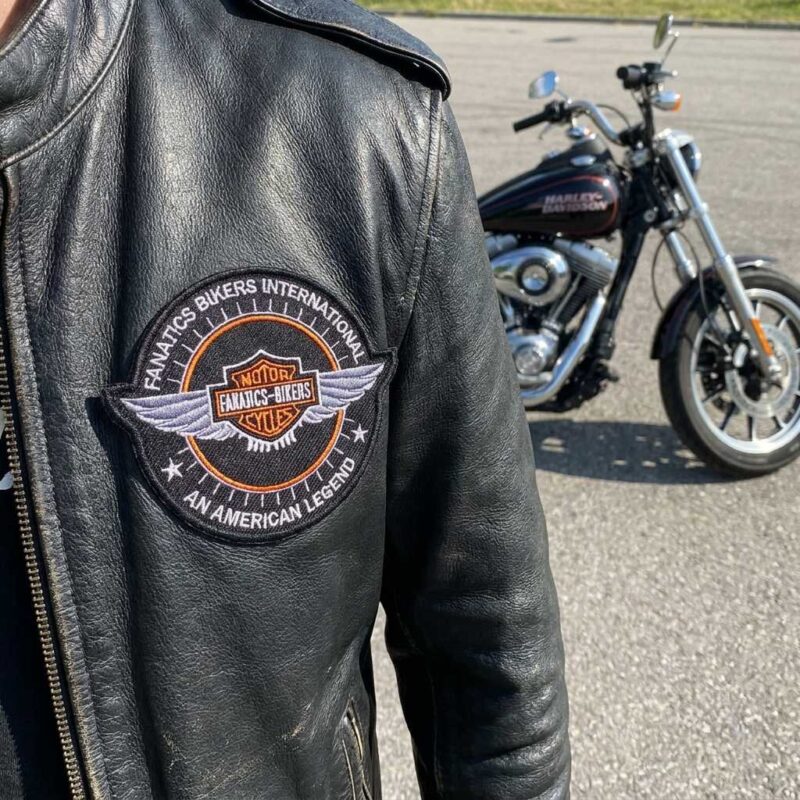 MOT139-110A Bikers jaqueta 110×95