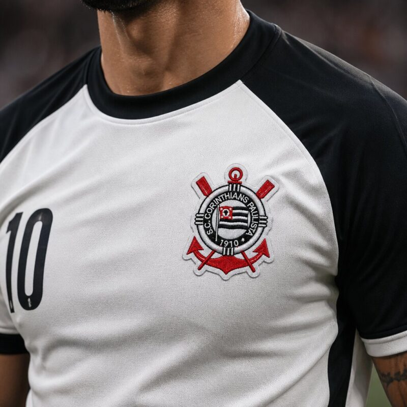 TSP100-075A Corinthians 1940 75×95 camisa jogador