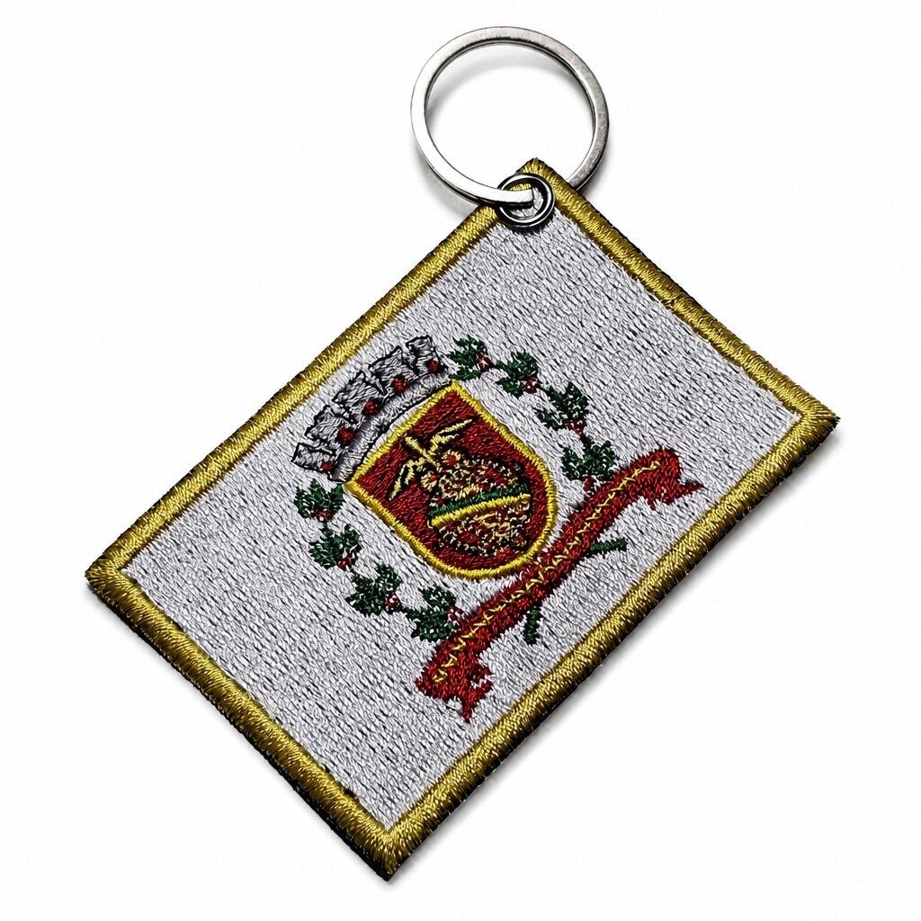 BC0017-075A Brasão de Santos Patch Bordado 7,5x5cm - Imagem 5