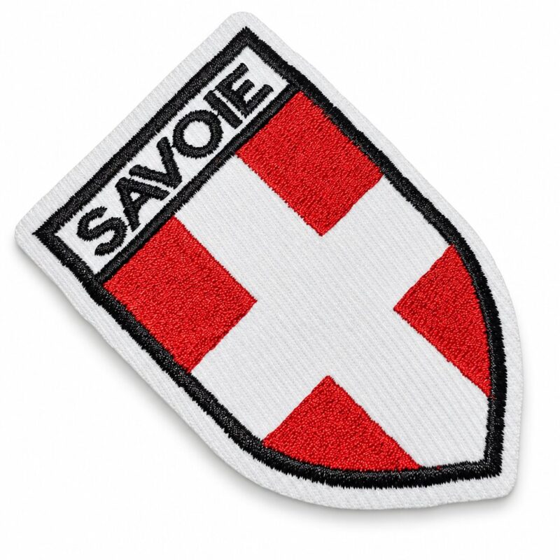 EP0001-068A Escudo Sabóia França Patch Bordado 6,5x9,5cm