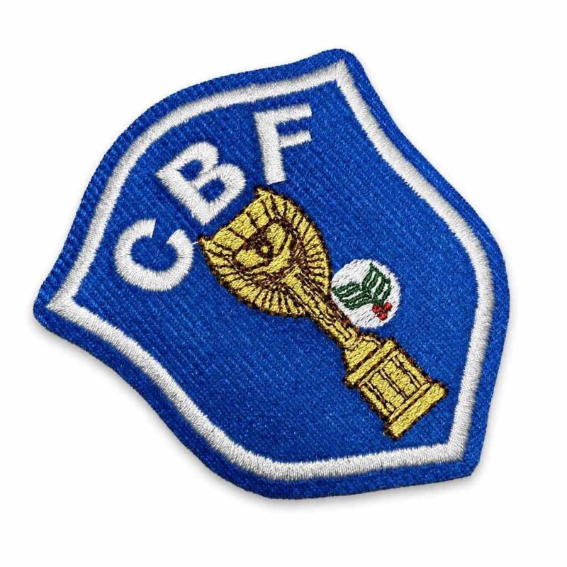 TBR069-085A Patch Bordado Clássico Brasil 81-82 8,7x10cm
