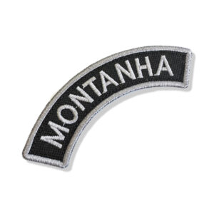 M0075T05 Montanha BOPE RJ Patch Bordado Termoadesivo Costura