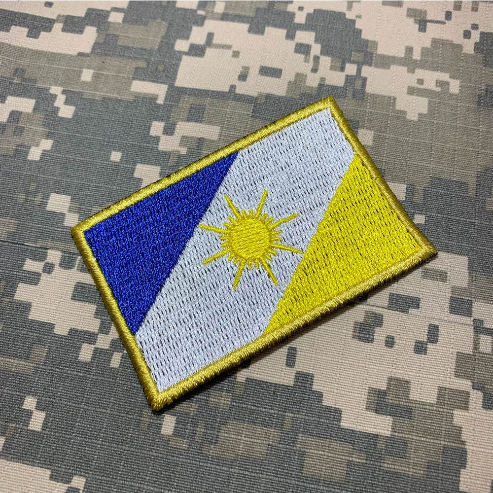 BPUSBRT01 EUA Brasil Bandeira Bordada Patch Termo Adesivo - BR44