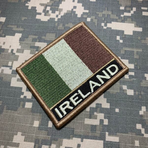 BP0059NV03 Bandeira Irlanda Patch Bordado Fecho Contato - Image 2