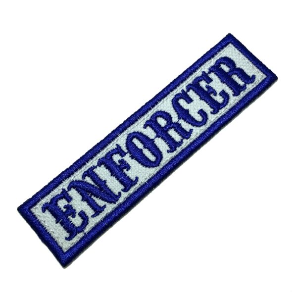 NT0516T02 Enforcer Patch Bordado Termo Adesivo ou Costura