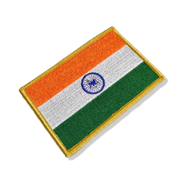 BP0191-021 Bandeira India Patch Bordado 10,2x6,8cm - Image 3