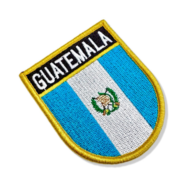 BP0107E-001 Bandeira Guatemala Patch Bordado 6,8x8,0cm - Image 7