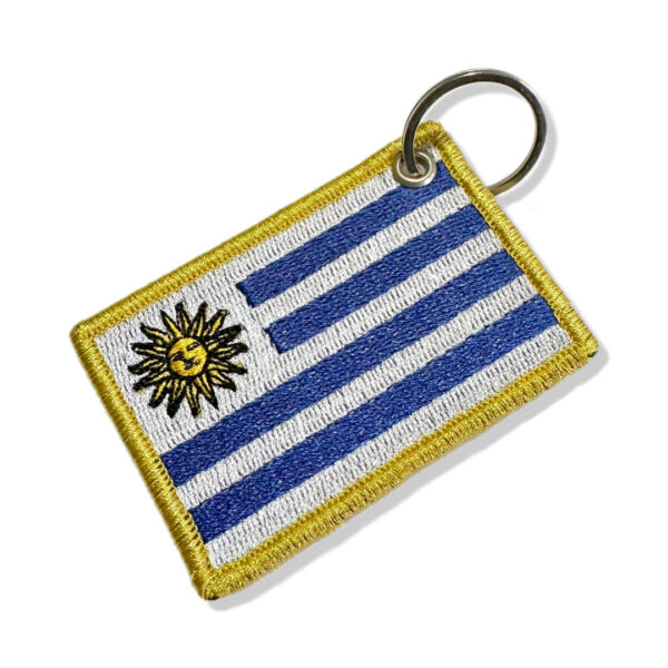 BP0023-001 Bandeira Uruguai Patch Bordado 7,5x5,0cm - Image 4