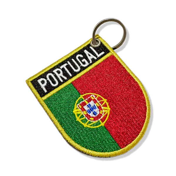 BP0071E-001 Bandeira Portugal Patch Bordado 6,8x8,0cm - Image 2