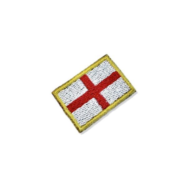 BP0176-031 Bandeira Inglaterra Patch Bordado 3,8x2,5cm