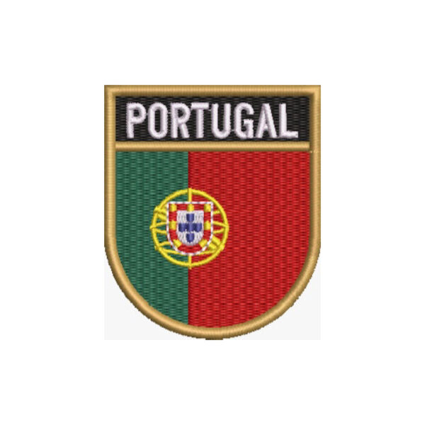 BP0071E-001 Bandeira Portugal Patch Bordado 6,8x8,0cm - Image 7