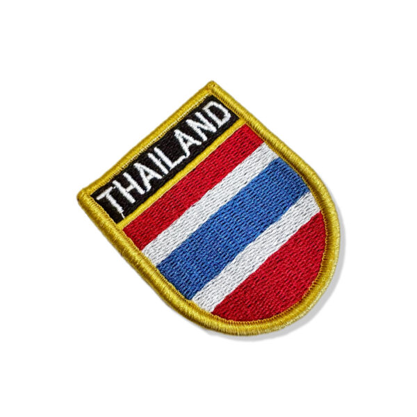 BP0206E-011 Bandeira Tailândia Patch Bordado 5,7x6,8cm - Image 6