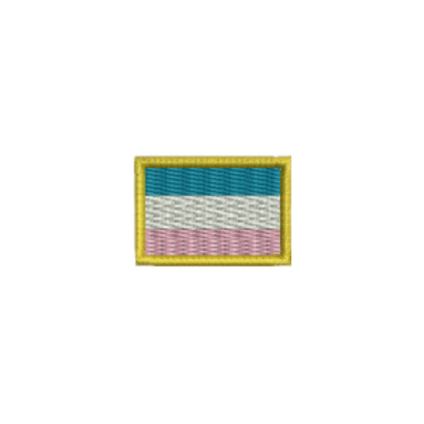 BE0031-031 Bandeira Espirito Santos Patch Bordado 3,8x2,5cm - Image 7