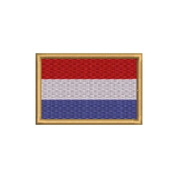 BP0033-011 Bandeira Paises Baixos Patch Bordado 5,7x3,8cm - Image 7