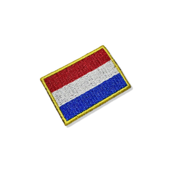 BP0033-011 Bandeira Paises Baixos Patch Bordado 5,7x3,8cm