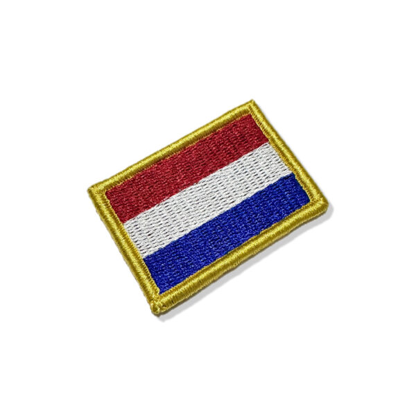 BP0033-011 Bandeira Paises Baixos Patch Bordado 5,7x3,8cm - Image 3