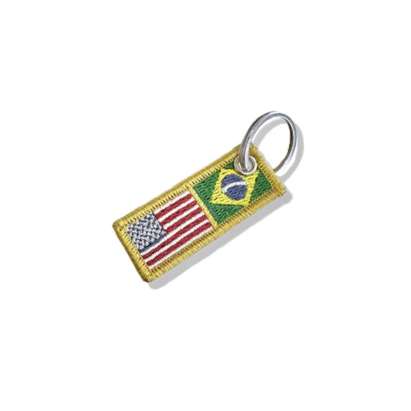 BP0055-0403-041 USA Brasil Patch Bordado 5,5x2,5cm - Image 5