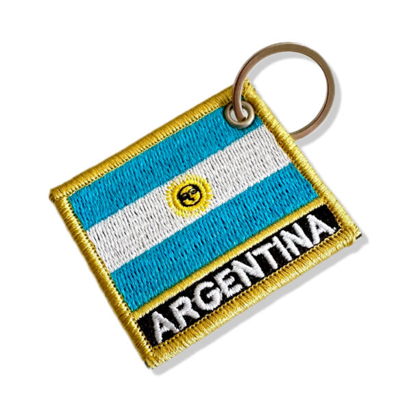 BP0032N-011 Bandeira Argentina Patch Bordado 5,7x4,8cm - Image 5